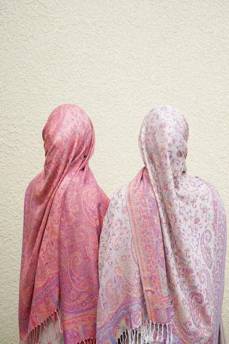 winter pashmina hijab